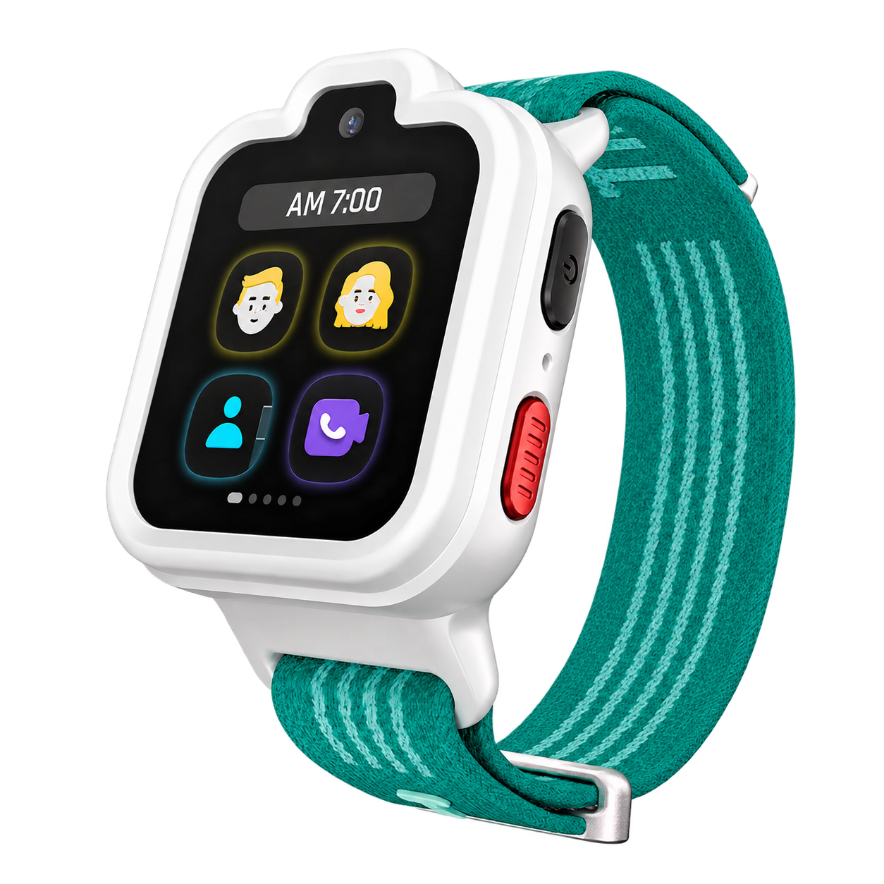 Lunar White TickTalk 6 smartwatch